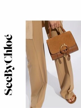 See by Chloe Suede and Lather Satchel - NEW‎ WITHOUT TAGS